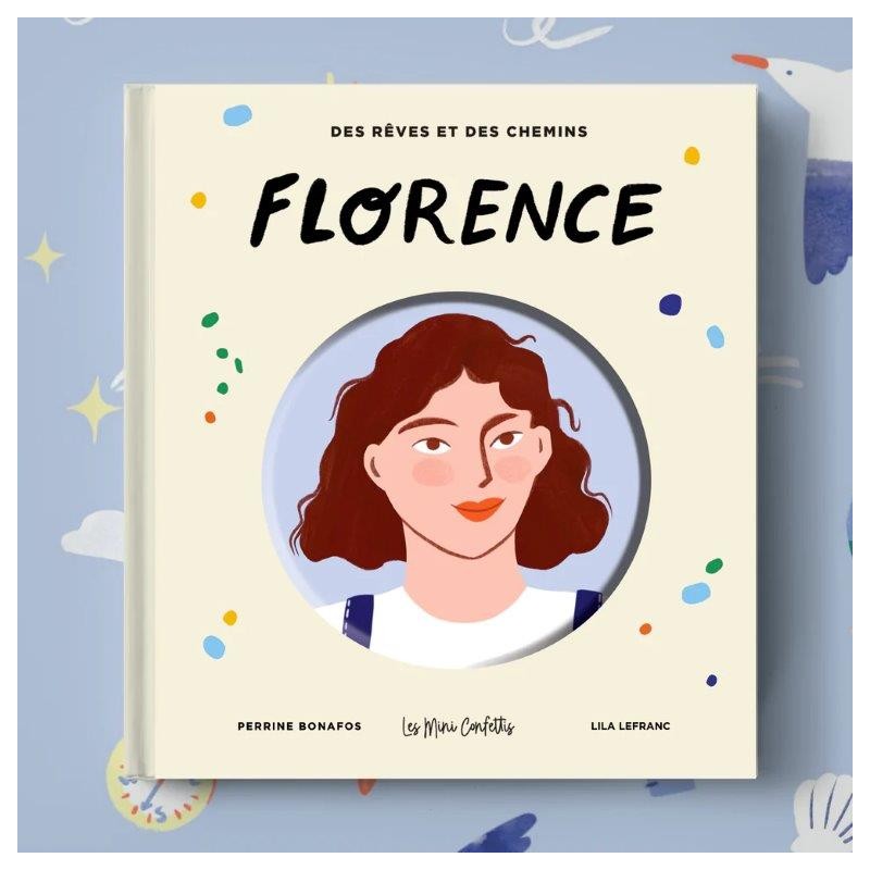 Livre sur Florence Arthaud - Mini confettis