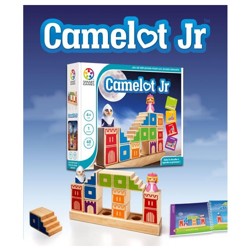 Smartgames Jeu en Bois Camelot JR - Smartgames