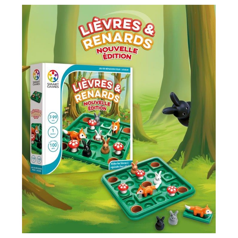 Smartgames Jeu Le lièvre et le renard - Smartgames