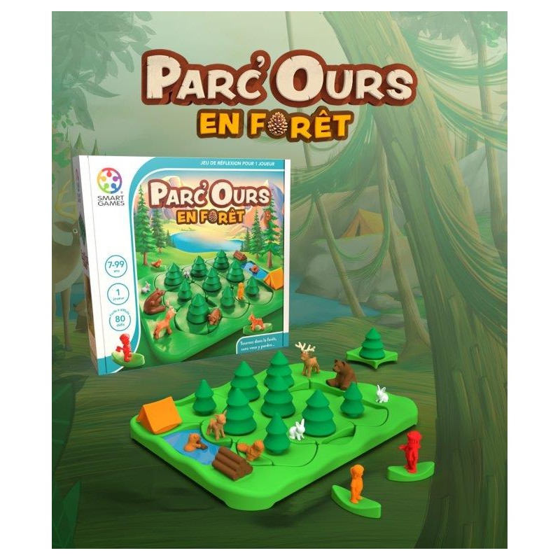 Smartgames Jeu Parc'ours en Foret - Smartgames