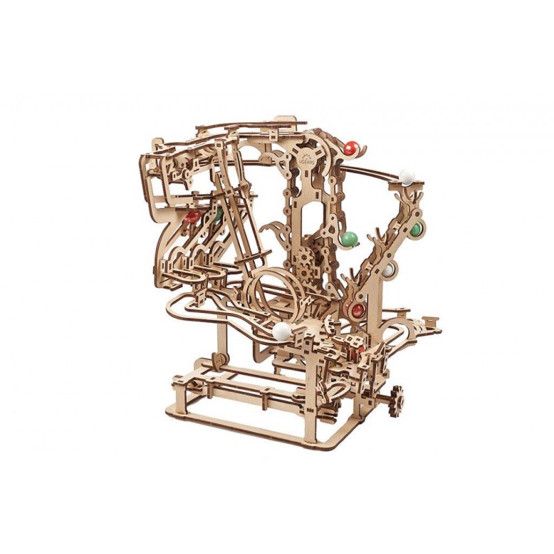 Ugears Kit de modélisme le circuit a billes en chaine - Ugears