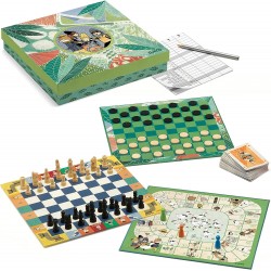 Djeco coffret de 20 jeux classiques - Djeco