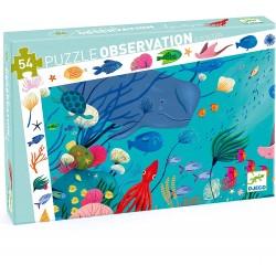 Djeco Puzzle d'observation Aquatique - Djeco