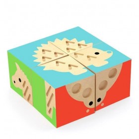 Djeco Touch Basic Cube puzzle en bois - HABA