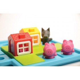 Smartgames Jeu Les 3 petits cochons - Smartgames