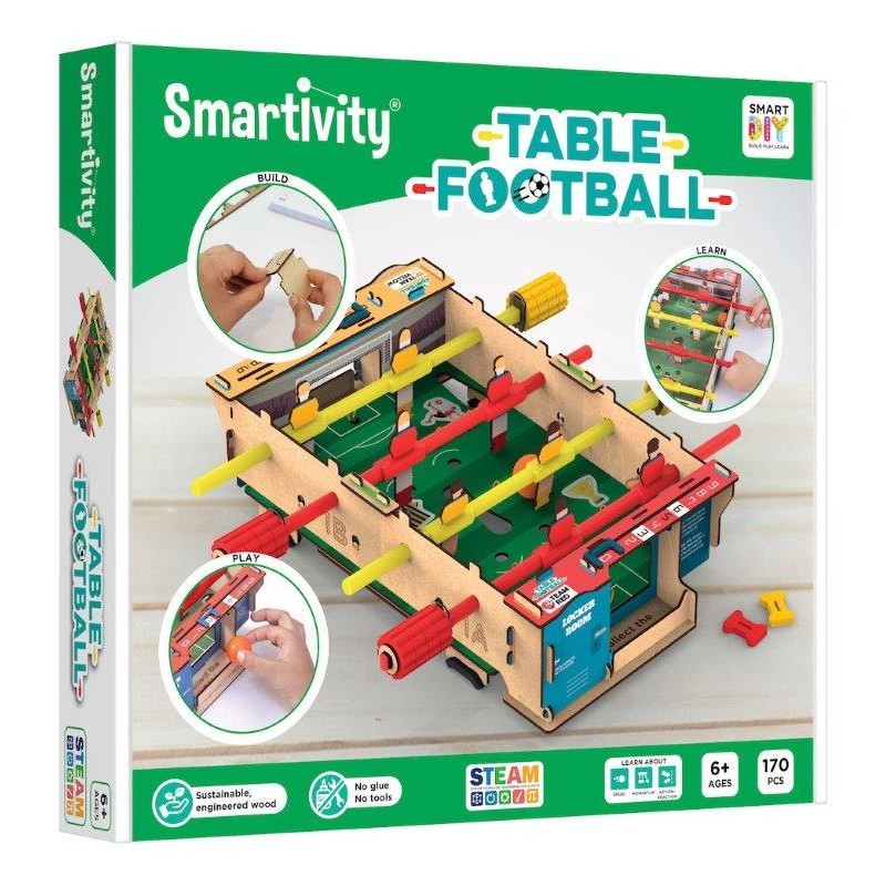 Smartivity Kit de modélisme Crée un babyfoot - Smartgames