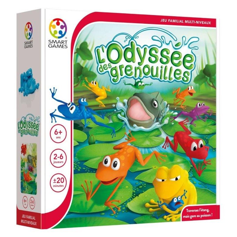 Smartgames Jeu L'Odysée des grenouilles - Smartgames