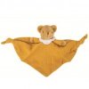 Doudou Trousselier ours Hochet plat ocre - Trousselier