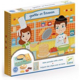 Djeco Coffret dinette La crêperie de Gaelle & Titouan - Djeco