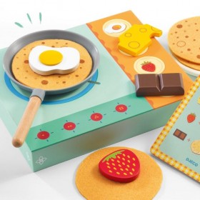 Djeco Coffret dinette La crêperie de Gaelle & Titouan - Djeco