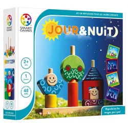 Smartgames Jeu en Bois Jour & Nuit - Smartgames