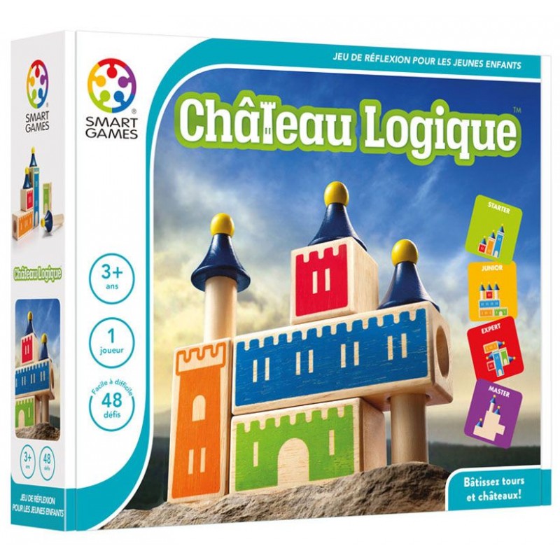 Smartgames Jeu en Bois Le Chateau logique - Smartgames