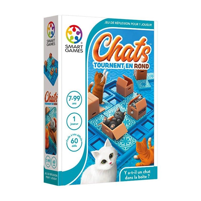 Smartgames Jeu Les chats tournent en rond - Smartgames