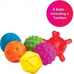 Edushape Coffret de 6 balles de motricité - Edushape