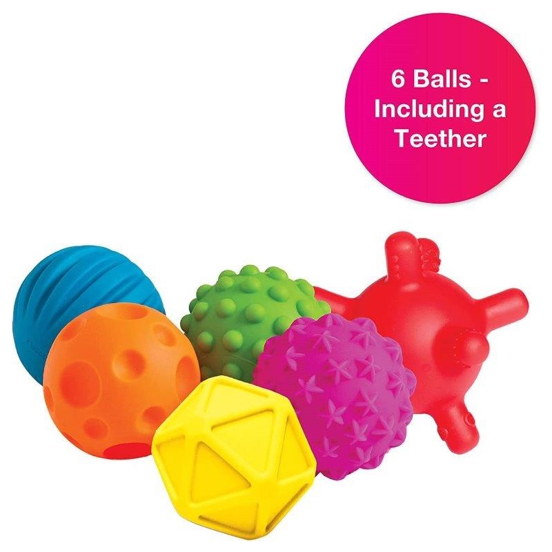 Edushape Coffret de 6 balles de motricité - Edushape