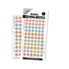 132 mini pictogrammes magnétos aimantés - Les belles combines