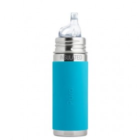 Pura Biberon a Bec Acier Inoxydable Isotherme 260ml - Pura Biberons et Gourdes en Inox