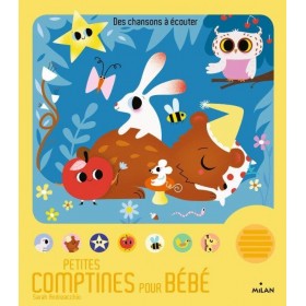 Milan - Livre sonore - Petites comptines pour bebe - Editions Milan