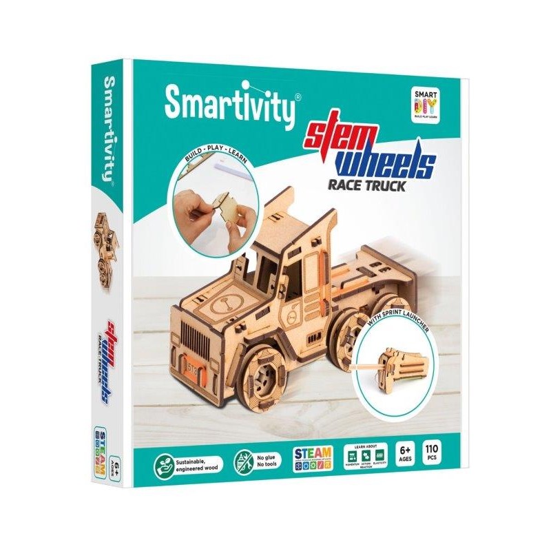 Smartivity Kit de modélisme Race truck Camion de course - Smartgames