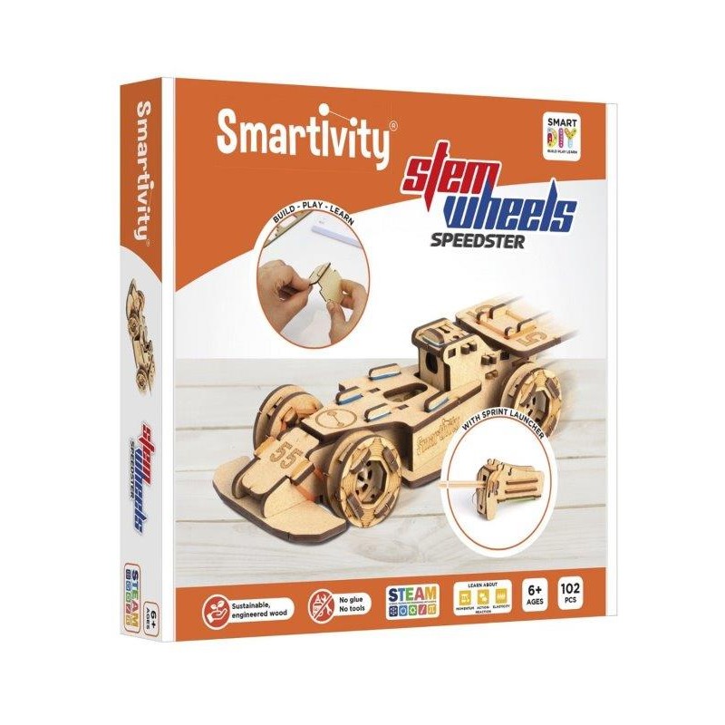 Smartivity Kit de modélisme Speedster voiture de course - Smartgames