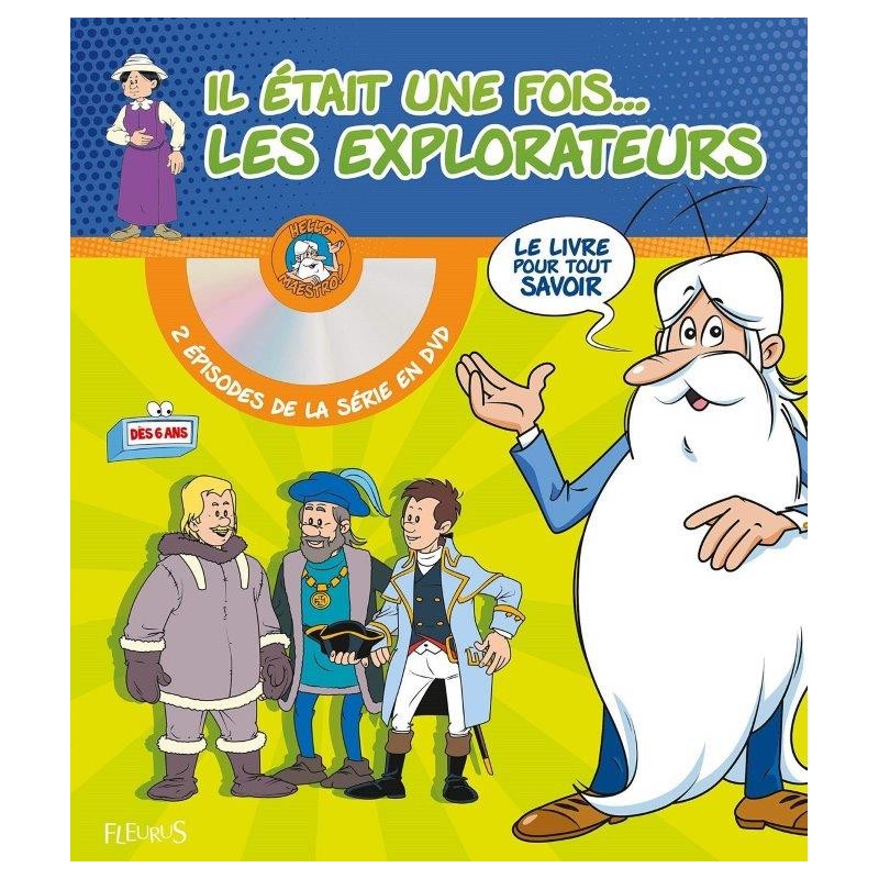 Livre il était une fois les explorateurs - Fleurus