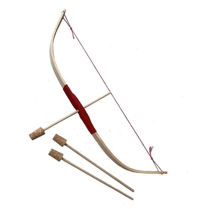 Arc de chevalier Kamelot avec 3 fléches - Kalid medieval toys