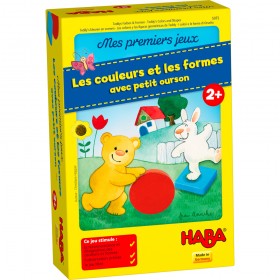 HABA- Mes premiers jeux– Les couleurs et les formes avec petit ourson - HABA