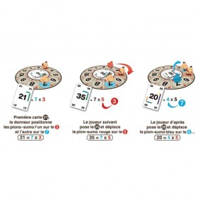 Mathsumo jeu de sociéte sur la multiplication - Mattika editions