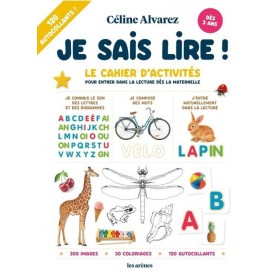 Céline Alvarez - Livre d'activités Je sais lire - Les Arenes