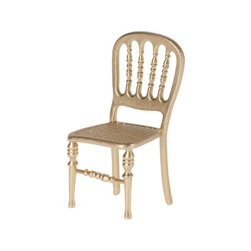 Chaise dorée pour Maison de Poupée Maileg - MAILEG