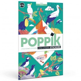 Poppik Poster Les oiseaux - Poppik