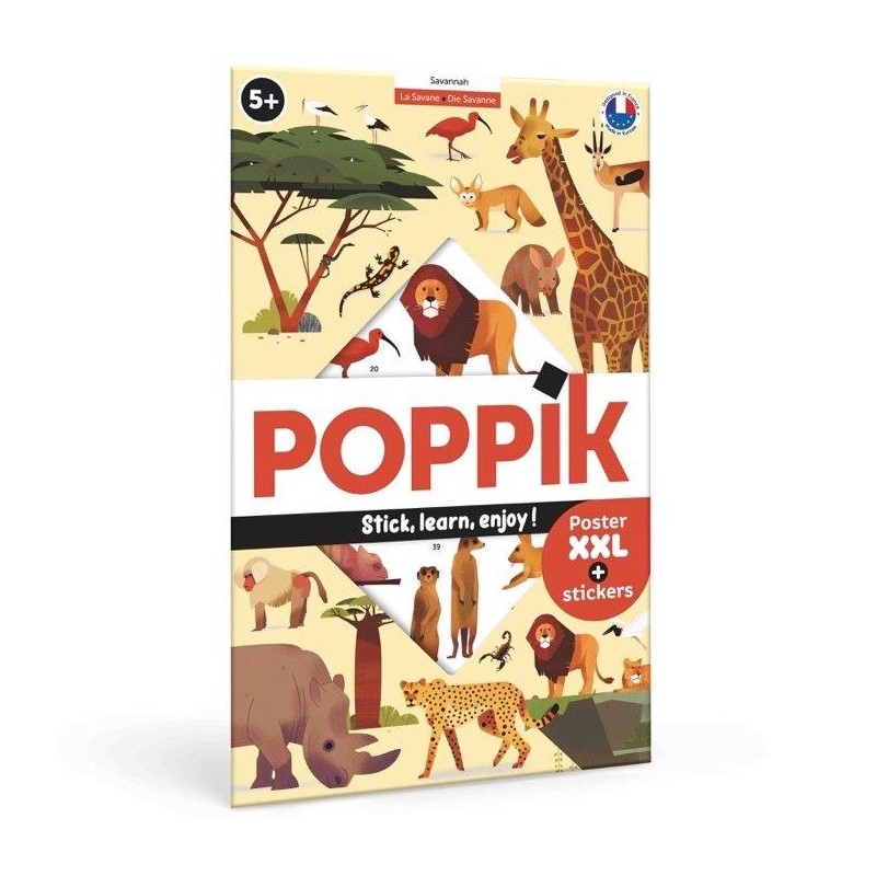 Poppik Poster La Savane Savannah - Poppik