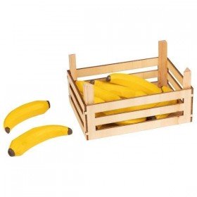 Accessoire marchande - Les Fruits la Banane en bois - Goki