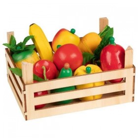 Accessoire marchande - La cagette de Fruits et légumes - Goki