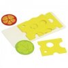 Accessoire marchande- 4 Tranches de fromage - Goki