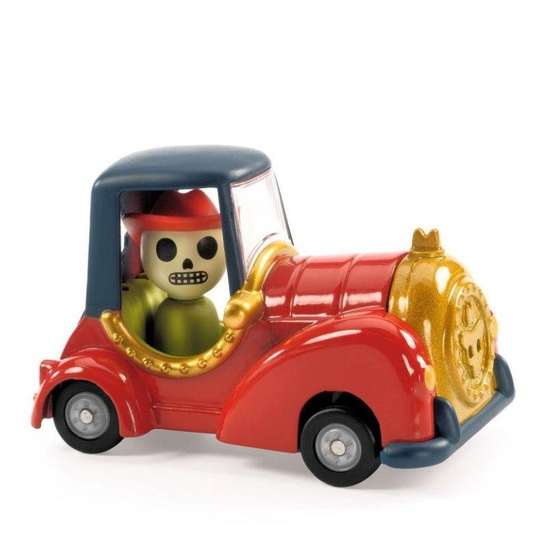 Djeco Crazy Motors Véhicules - Red Skull - - Djeco