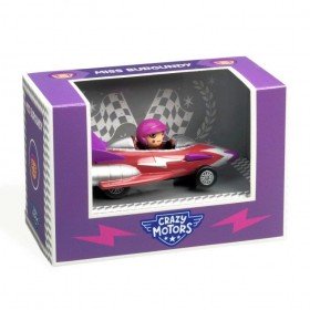 Djeco Crazy Motors Véhicules - Miss Burgundy - - Djeco