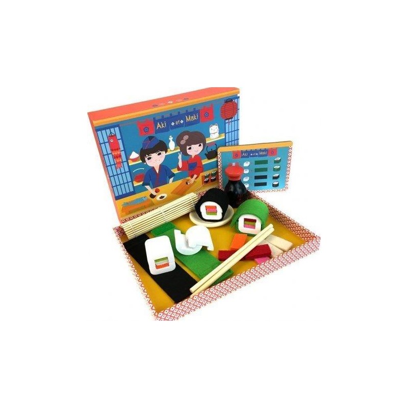 Djeco Coffret dinette Les sushi de Aki et Maki - Djeco