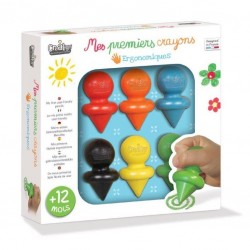 Crea lign Mon premier coffret de 6 crayons - Créa ' Lign