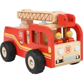 Véhicule en bois Camion de pompier - Legler