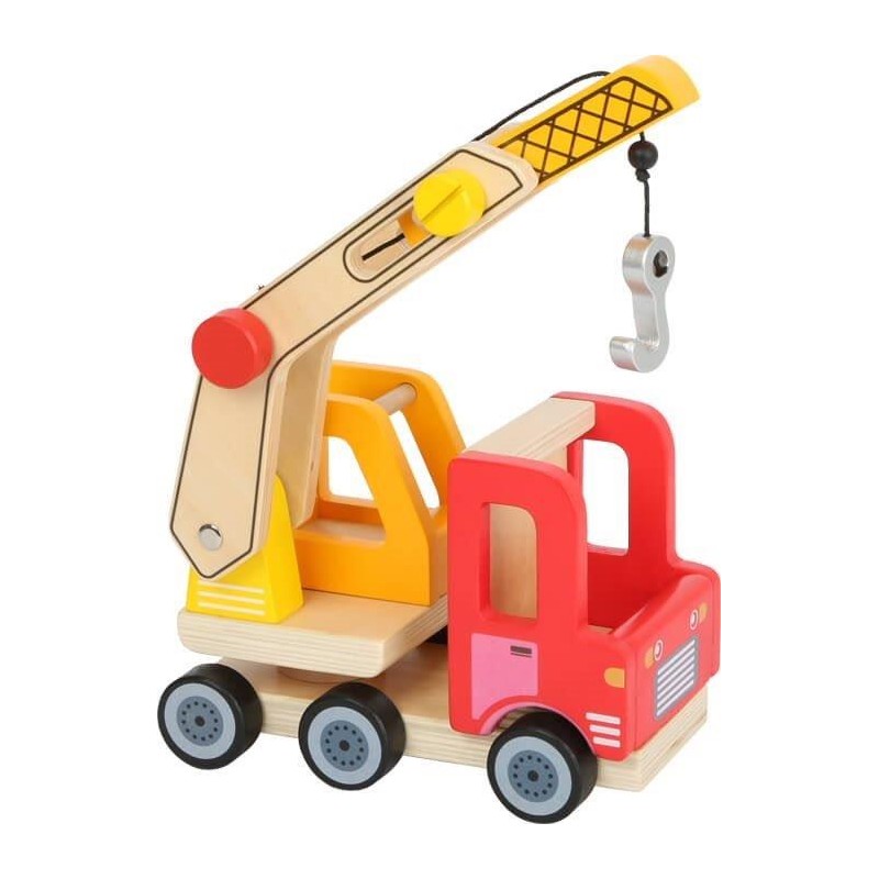 Véhicule en bois la grue mobile - Legler