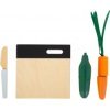 Accessoire marchande- Set de déjeuner avec scratch en bois - Legler