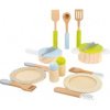 Service de table et casseroles en bois - Legler